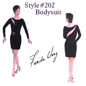 Farida Wong Dancewear  Bodysuit 202
