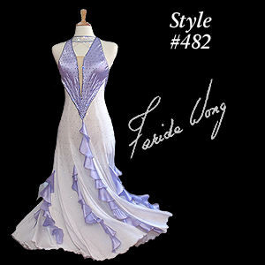 Farida Wong Dancewear – Ballroom Dance Dress 482