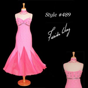 Farida Wong Dancewear – Ballroom Dance Dress 489