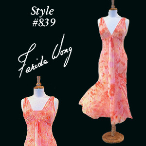 Farida Wong Dancewear – Evening Wear 839